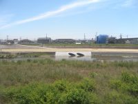 西河原地区暫定排水管設置工事